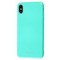 Чохол для iPhone Xs Max Molan Cano Jelly глянець бірюзовий
