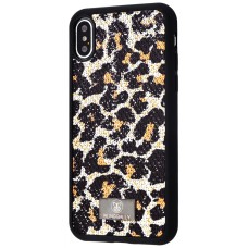 Чохол iPhone Xs Max Bling World Leo and Snake леопард