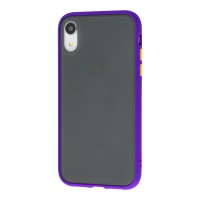 Чохол для iPhone Xs Max LikGus Maxshield фіолетовий