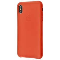 Чохол для iPhone Xs Max Leather Case (Leather) захід сонця