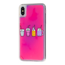 Чохол для iPhone Xs Max "Neon пісок" напої