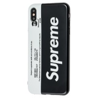 Чохол для iPhone Xs Max IMD чорно білий
