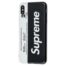 Чохол для iPhone Xs Max IMD чорно білий