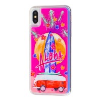 Чохол для iPhone Xs Max "Neon пісок" Aloha