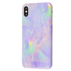 Чохол для iPhone Xs Max Light Mramor case 360 (06)