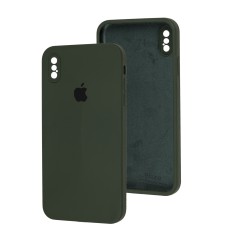 Чохол для iPhone Xs Max Square Full camera зелений / cyprus green