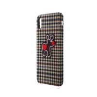 Чохол для iPhone Xs Max Textile "з оленем кричаний"