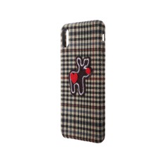 Чохол для iPhone Xs Max Textile "з оленем кричаний"