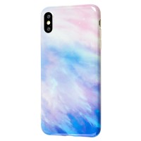 Чохол для iPhone Xs Max Light Mramor case 360 (07)