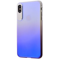 Чохол для iPhone Xs Max Rock classy gradient фіолетовий