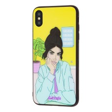 Чохол для iPhone Xs Max ArtStudio Girls Mood "I think of you"
