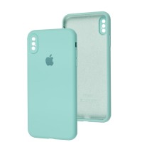 Чохол для iPhone Xs Max Slim Full camera sea blue