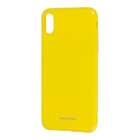 Чохол iPhone Xs Max Molan Cano Jelly глянець жовтий