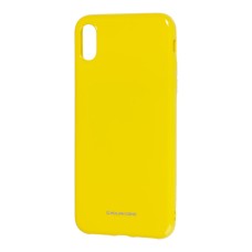 Чохол iPhone Xs Max Molan Cano Jelly глянець жовтий