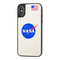 Чохол для iPhone Xs Max Tify Mirror Nasa дзеркально-синій