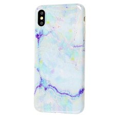 Чохол для iPhone Xs Max Light Mramor case 360 (08)