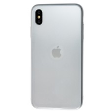 Чохол для iPhone Xs Max TPU Matt сталевий