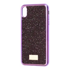Чохол для iPhone Xs Max Bling World фіолетовий