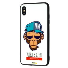 Чохол для iPhone Xs Max "Puzzo glass №1"