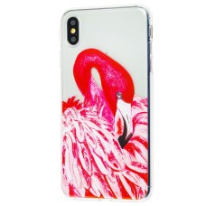 Чохол для iPhone Xs Max Lovely "рожевий фламінго"