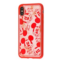 Чохол для iPhone Xs Max Mickey Mouse ретро червоний