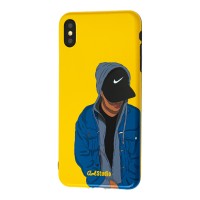 Чохол для iPhone Xs Max ArtStudio Girls Power "girl" жовтий