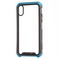 Чохол для iPhone Xs Max Element Transparent чорно синій