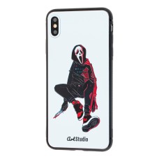 Чохол iPhone Xs Max ArtStudio Maniac series Крик
