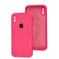 Чохол для iPhone X / Xs Square Full camera barbie pink
