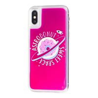 Чохол для iPhone X / Xs "Neon пісок" AstroDonut