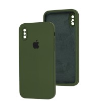 Чохол для iPhone X / Xs Square Full camera army green