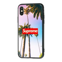 Чохол для iPhone X / Xs My style "Supreme пальми"
