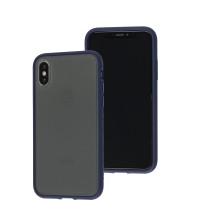Чохол для iPhone X / Xs "LikGus Maxshield" синій