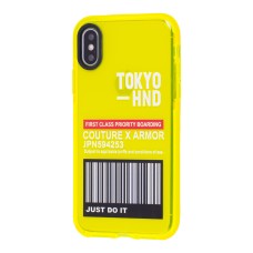 Чохол для iPhone X / Xs Neon print Tokyo