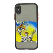 Чохол для iPhone X / Xs WAVE Ukraine Shadow Matte motherland