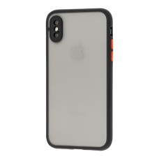 Чохол iPhone X / Xs LikGus Totu camera protect чорний