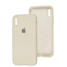 Чохол для iPhone X / Xs Slim Full camera antique white