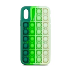 Чохол для iPhone X / Xs Pop it colors антистрес дизайн 3