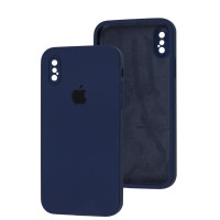 Чохол для iPhone X / Xs Square Full camera deep navy