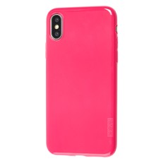 Чохол для iPhone X / Xs X-Level Antislip рожевий