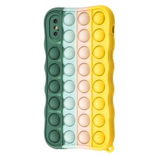 Чохол для iPhone X / Xs Pop it colors антистрес дизайн 7