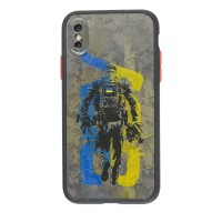 Чохол для iPhone X / Xs WAVE Ukraine Shadow Matte armed forces of ukraine