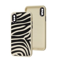 Чохол для iPhone X / Xs Brand Design black and white