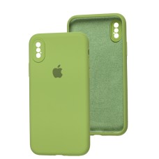 Чохол для iPhone X / Xs Slim Full camera mint