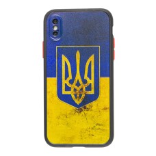 Чохол для iPhone X / Xs WAVE Ukraine Shadow Matte ukraine