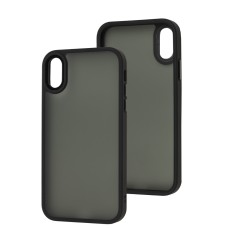Чохол для iPhone X / Xs Metal Bezel чорний