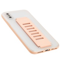 Чохол для iPhone X / Xs Silicone Full бежевий / antique white