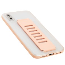 Чохол для iPhone X / Xs Silicone Full бежевий / antique white