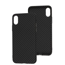 Чохол для iPhone X / Xs Carbon New black