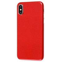 Чохол для iPhone X / Xs Totu Crystal Clear червоний